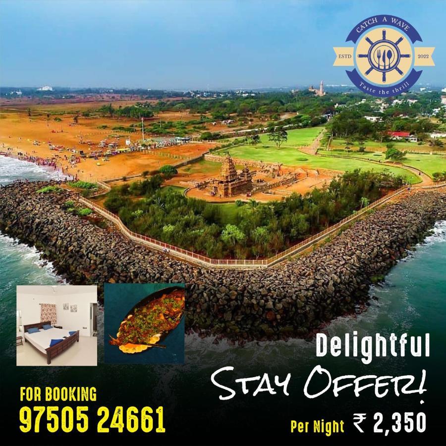 Catch A Wave Hotel Mahabalipuram Buitenkant foto